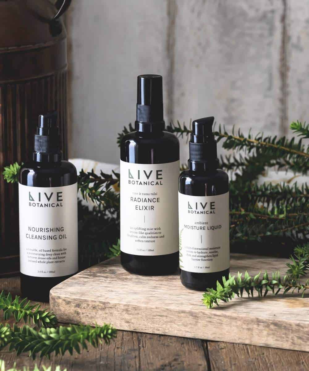 Live Botanicals is a clean, ingredient skincare line used by estheticians at Whole Being Massage in Boise, Idaho.