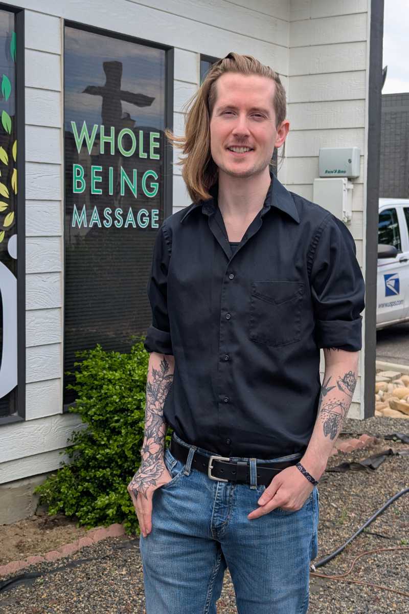 Gerald Sanderson massage therapist at Whole Being Massage in Boise, ID