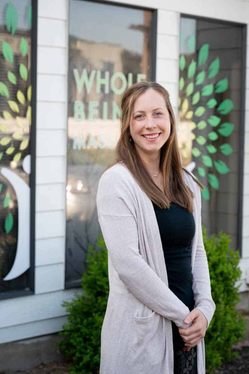 Elise Schow is an experienced massage therapist in Boise, Idaho at Whole Being Massage.