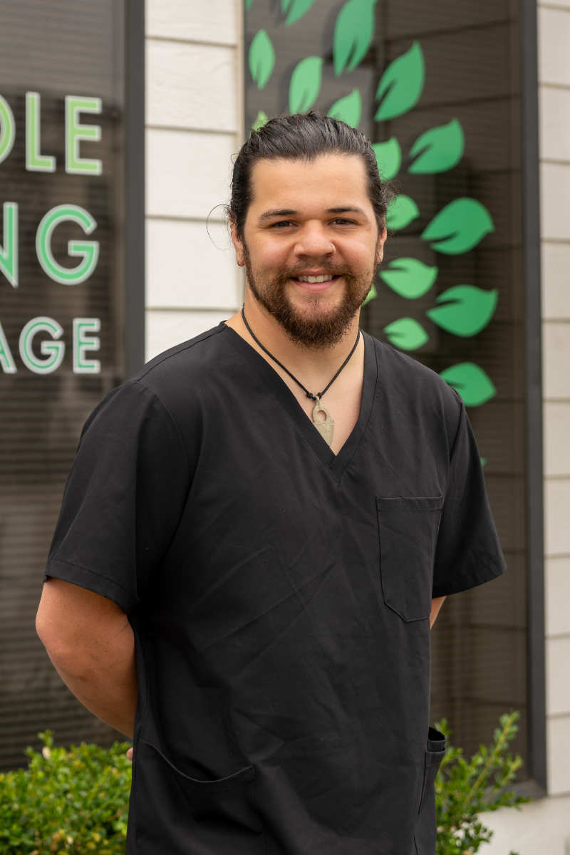 Aaron is a licensed sports massage therapist in Boise at Whole Being Massage.